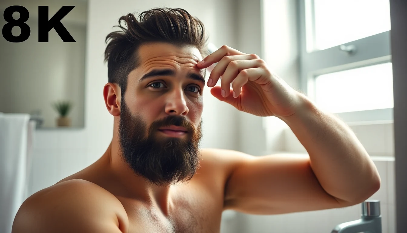 Best Hair Oils for Long Kesh: Lightweight, Turban-Safe Formulas Ranked — man applying hair moisturizer