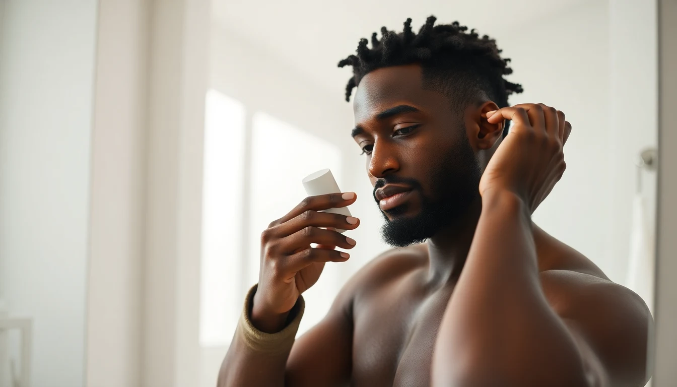Best Lotions for Black Men: Dermatologist-Approved Picks for Every Skin Type — man applying hair moisturizer