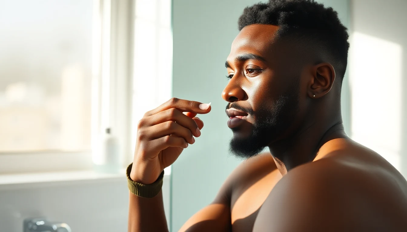 Best Moisturizer for 4C Hair (2026) — man skincare routine moisturizer