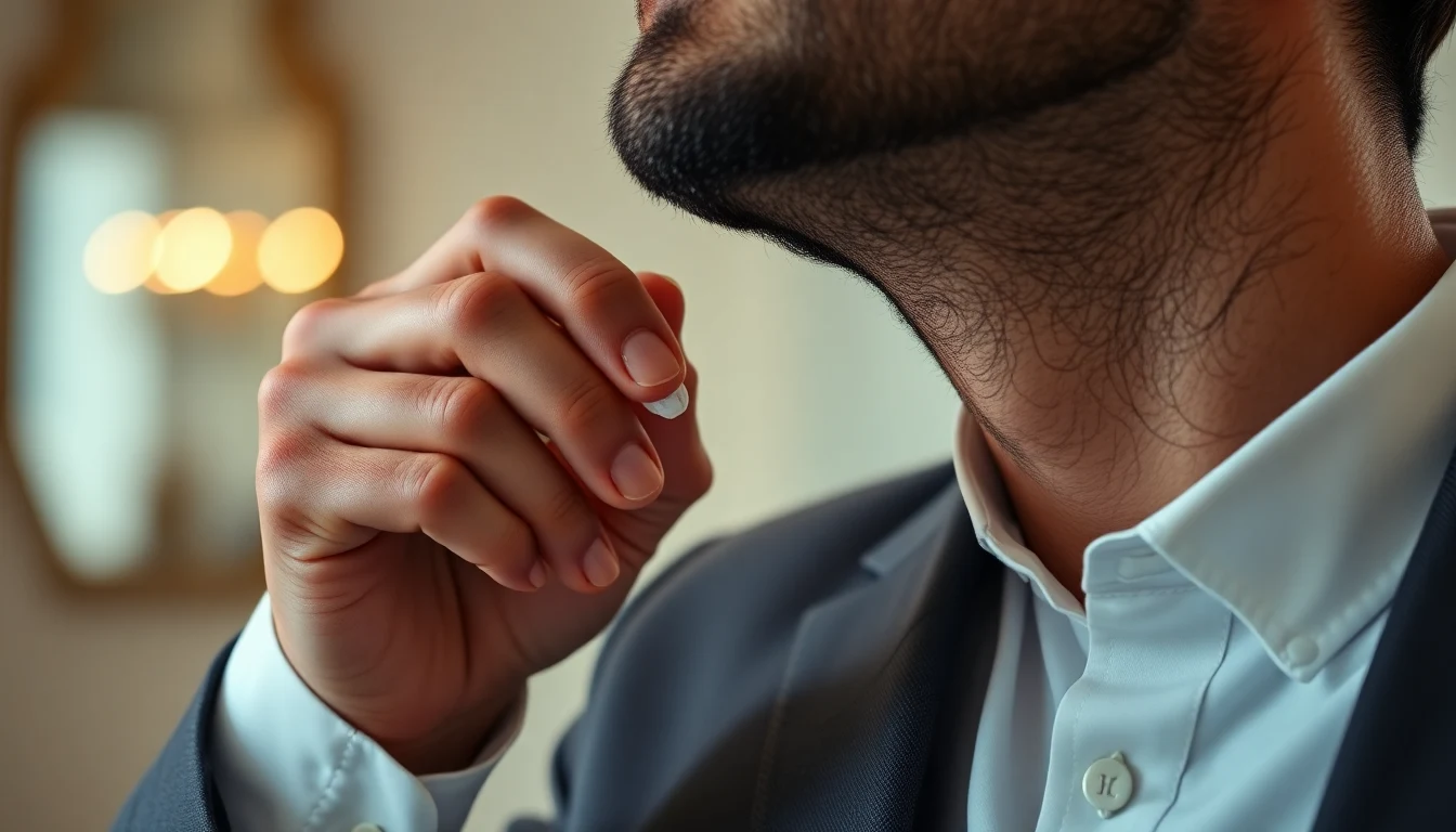 Best Niche Fragrances Under $100 for Men — man applying cologne