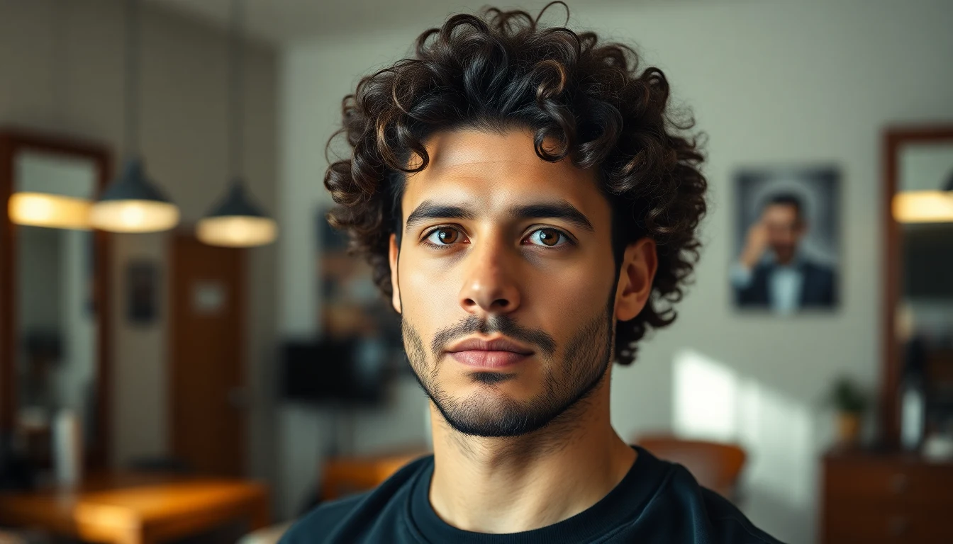 Best Shampoo for Curly Hair Men: Sulfate-Free Picks That Don’t Strip Curls — man with natural curly hair