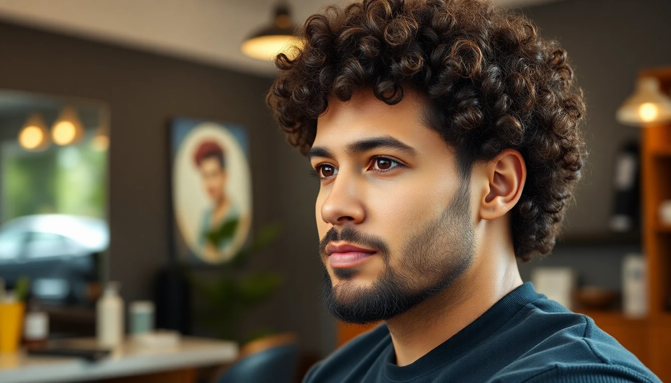 Best Shampoo for Curly Hair Men: Sulfate-Free Picks That Don’t Strip Curls — man with natural curly hair