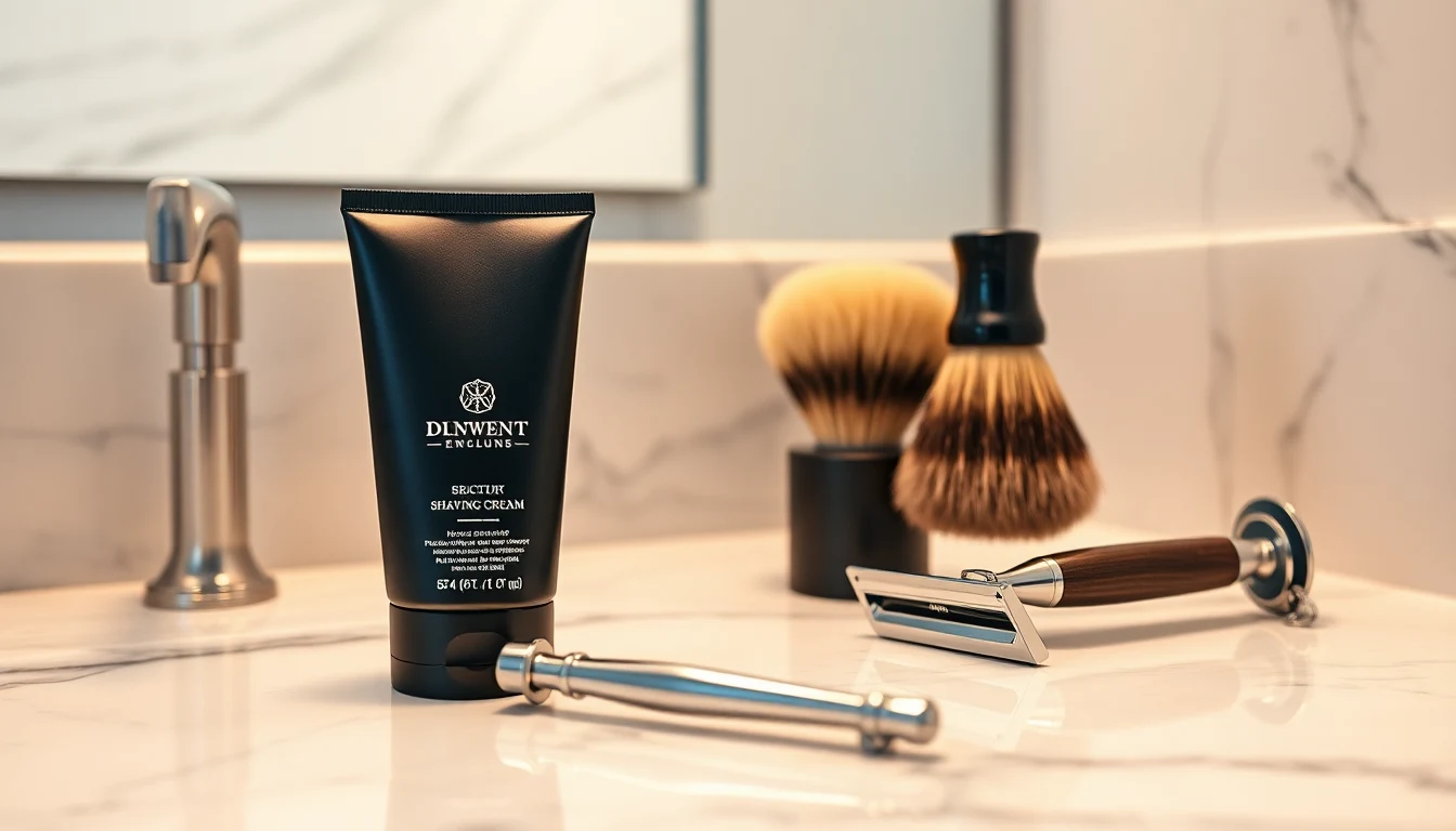 Best Shaving Cream for Safety Razor (2026 Guide) — shaving products flat lay