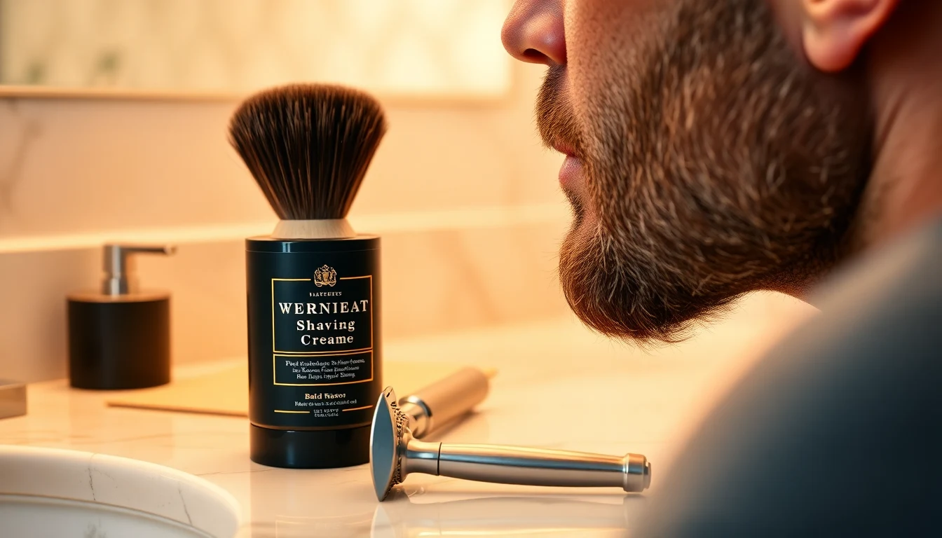 Best Shaving Cream for Safety Razor (2026 Guide) — shaving products flat lay