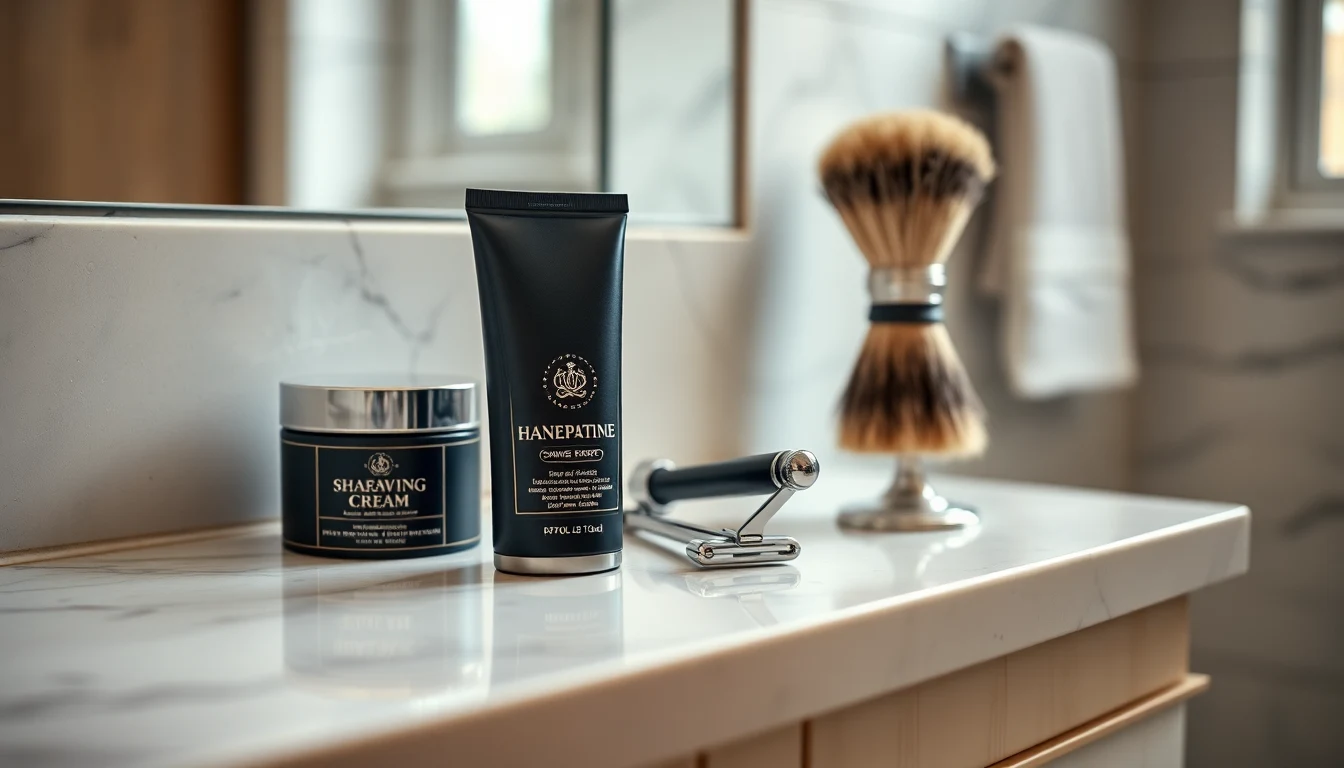 Best Shaving Cream for Safety Razor (2026 Guide) — shaving products flat lay