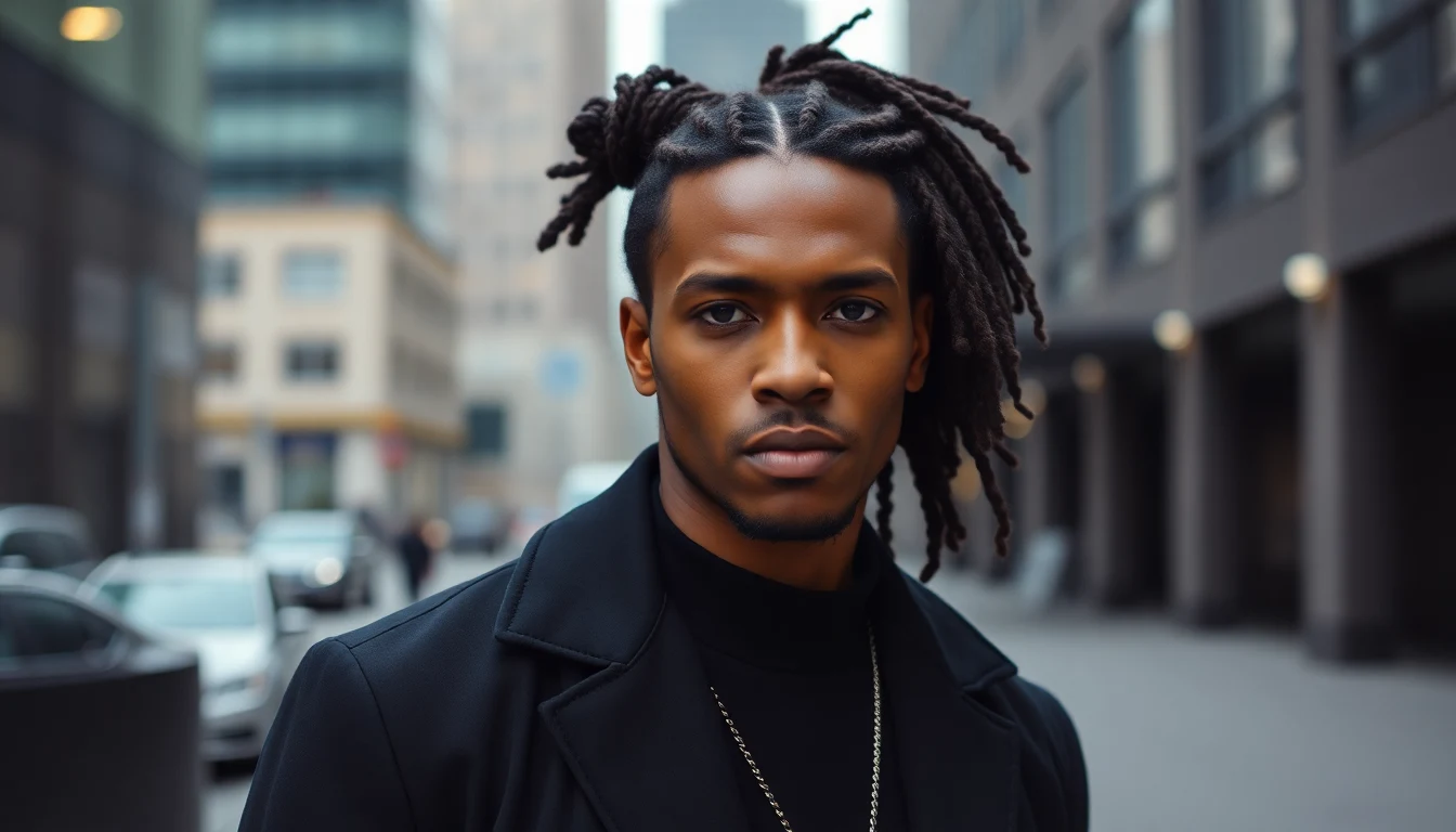The Black Man Bun: How to Get It and Style It — man with long hair man bun