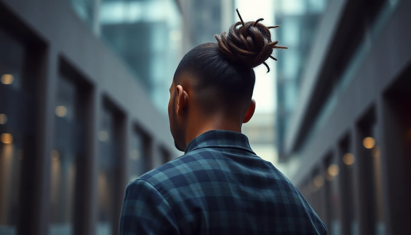 The Black Man Bun: How to Get It and Style It — man with long hair man bun