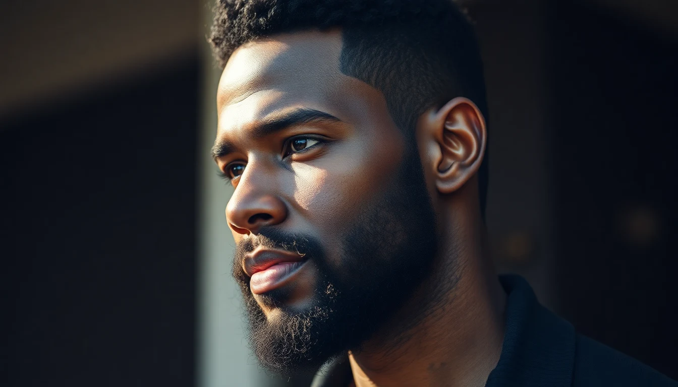 15 Black Men Beard Styles That Look Sharp in 2026 — man with well-groomed beard