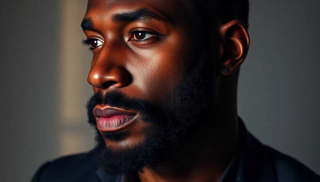 15 Black Men Beard Styles That Look Sharp in 2026 — man with well-groomed beard