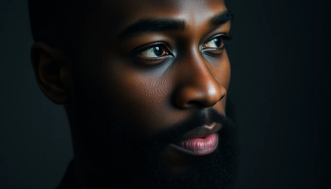 15 Black Men Beard Styles That Look Sharp in 2026 — man with well-groomed beard