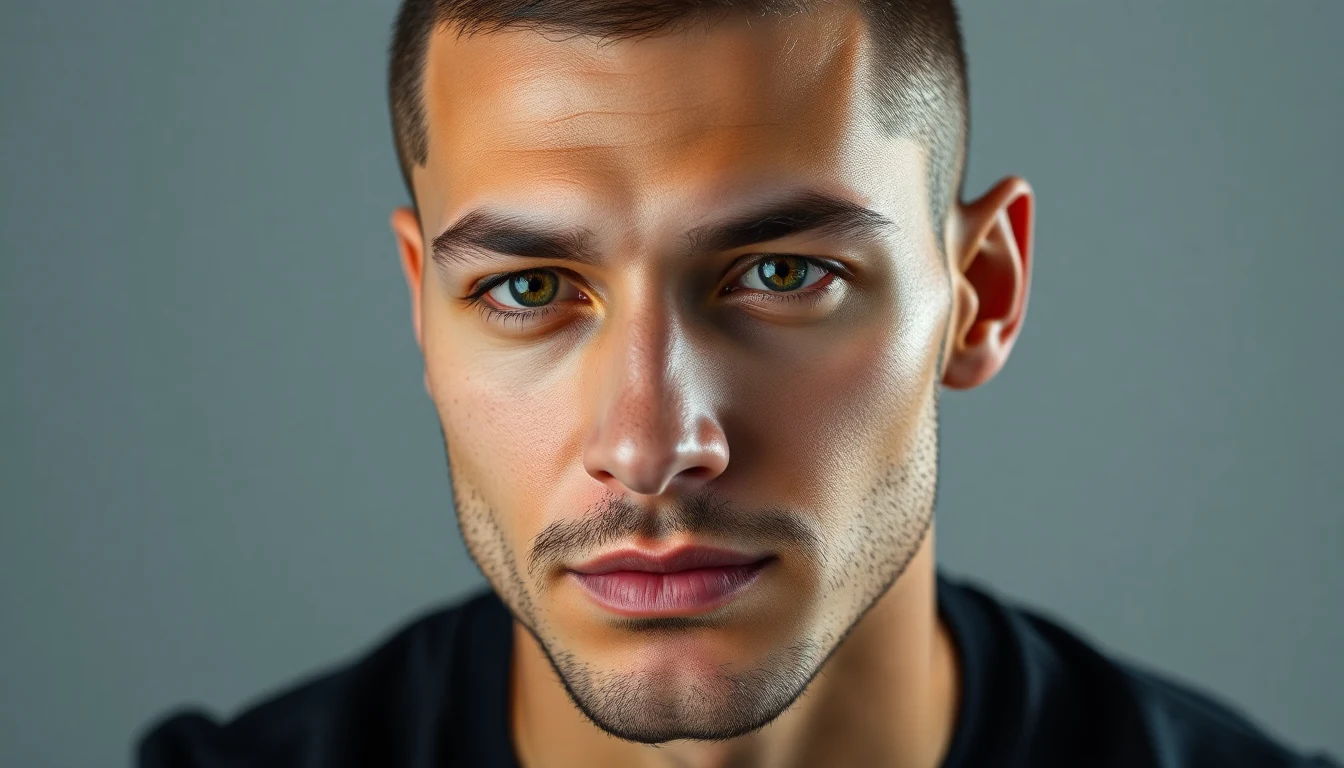 Buzz Cut Hairstyles: Every Variation from Induction to Textured — man with buzz cut