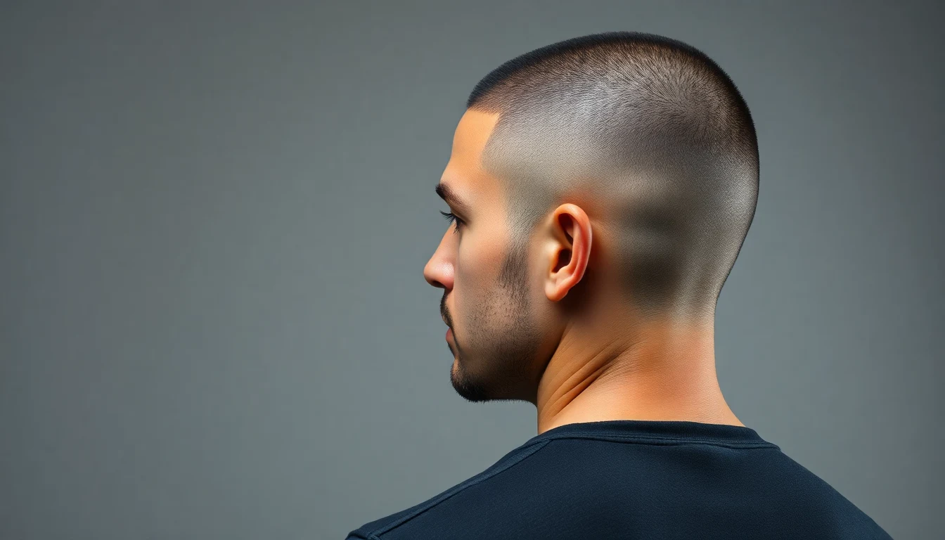 Buzz Cut Hairstyles: Every Variation from Induction to Textured — man with buzz cut