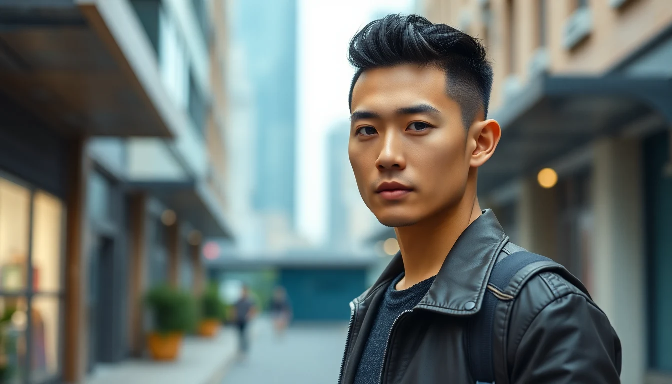 Chinese Hairstyles for Men: 10 Modern and Classic Cuts (2026 Guide) — Chinese man with modern hairstyle