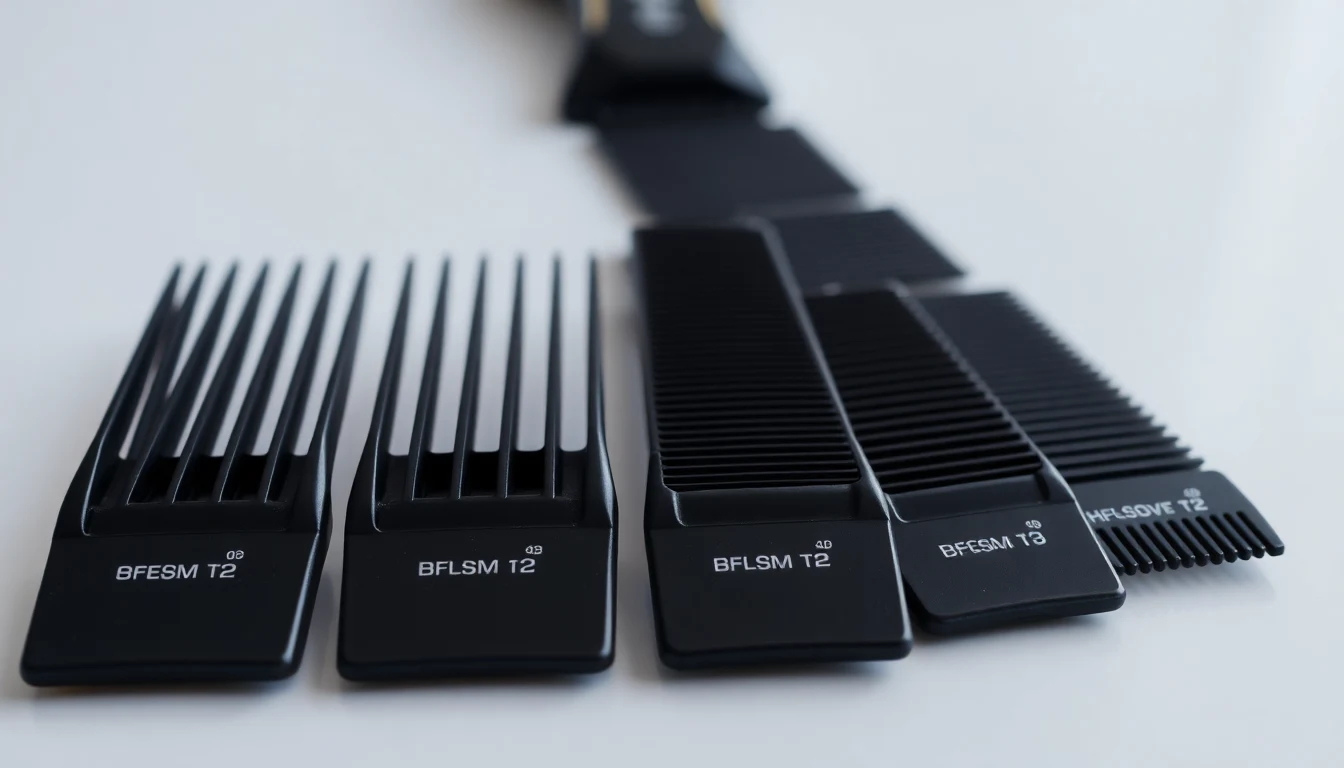 Clipper Guard Sizes: The Complete Guide (With Chart) — hair clipper guard sizes product photography