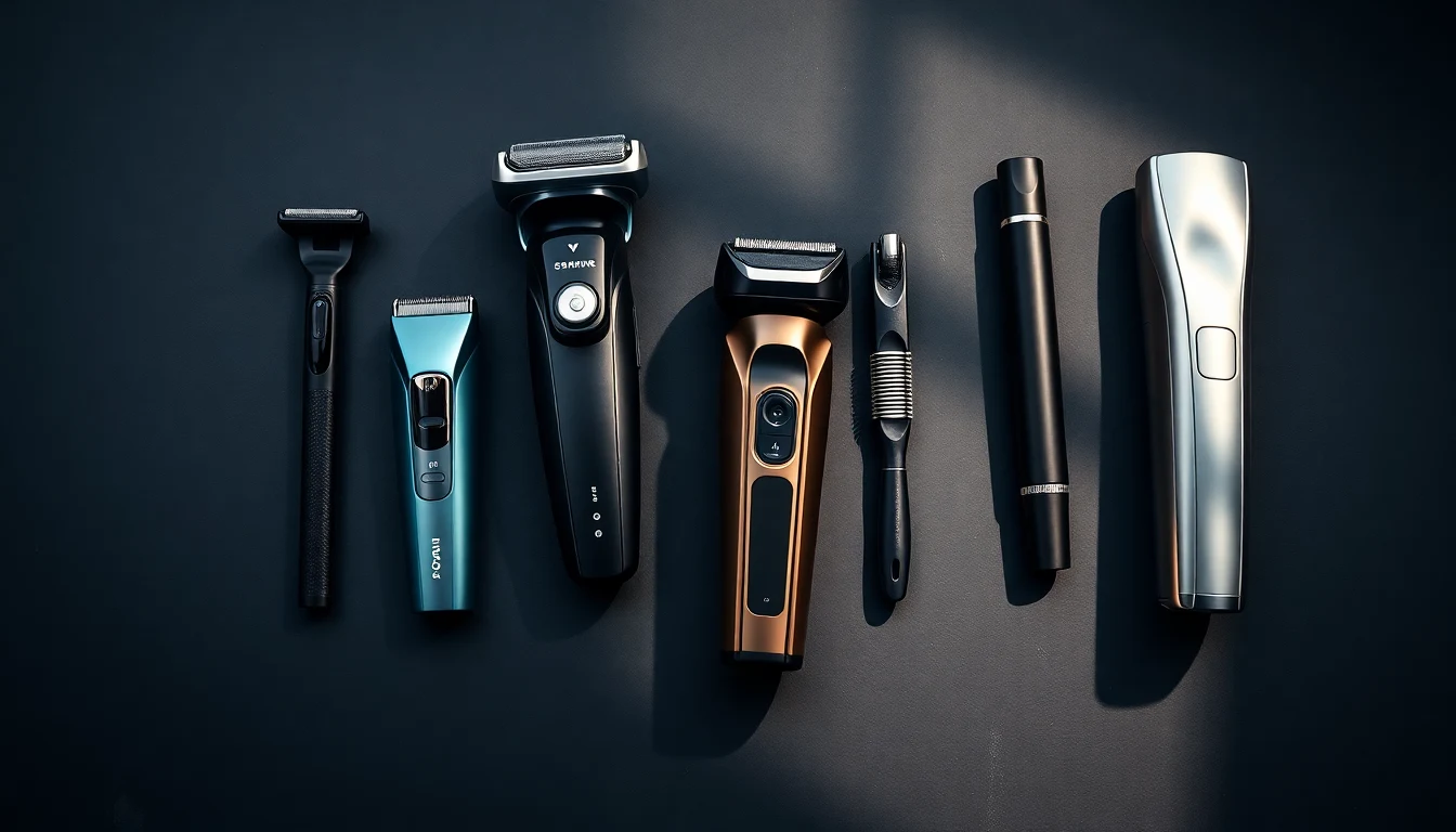 Clipper vs Trimmer: Know the Difference Before You Buy — men's electric razor product photography