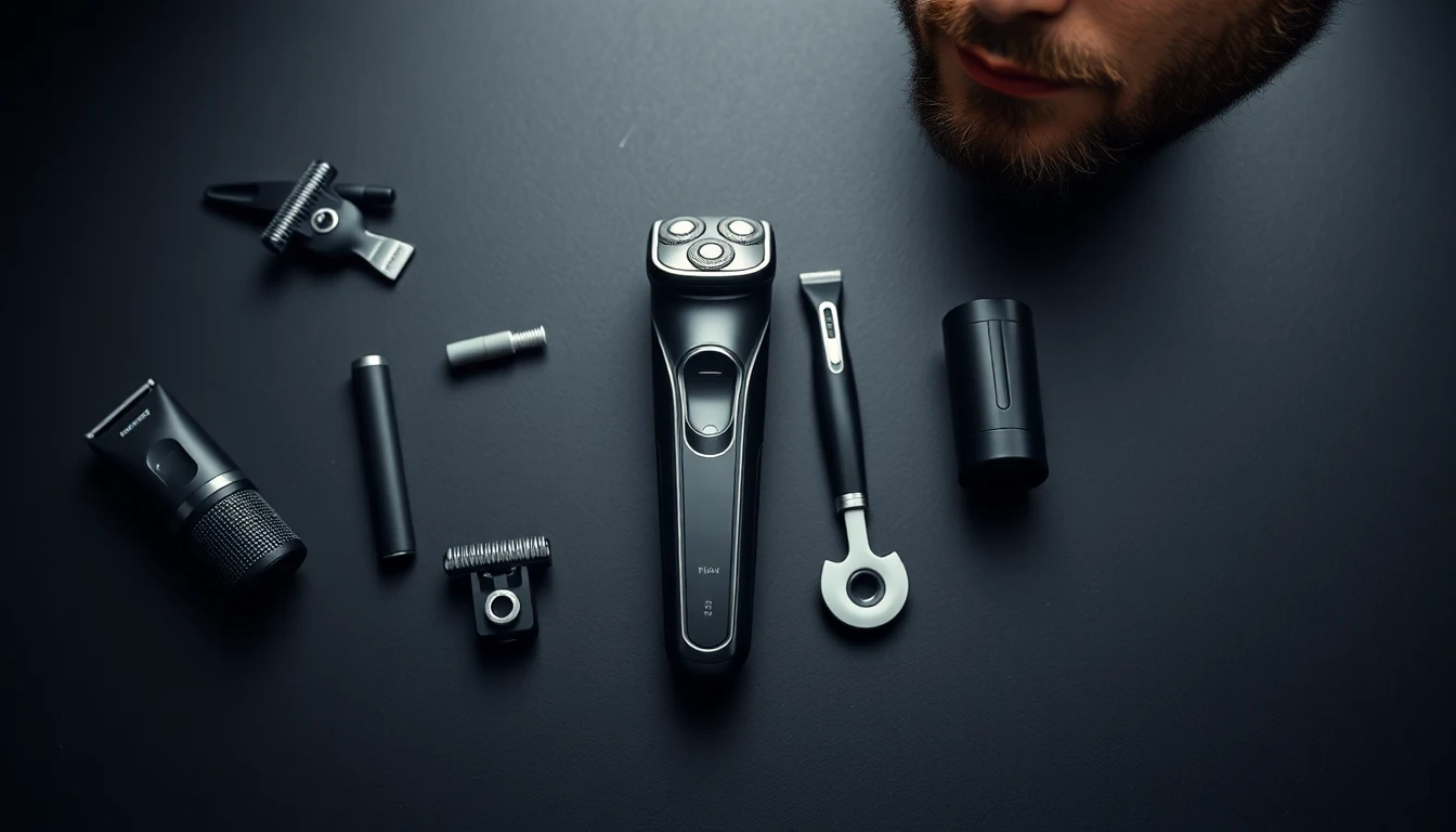 Clipper vs Trimmer: Know the Difference Before You Buy — men's electric razor product photography