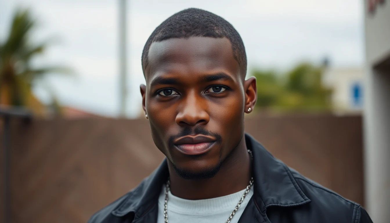 Curly Hair Buzz Cut — Does It Work? — man with buzz cut