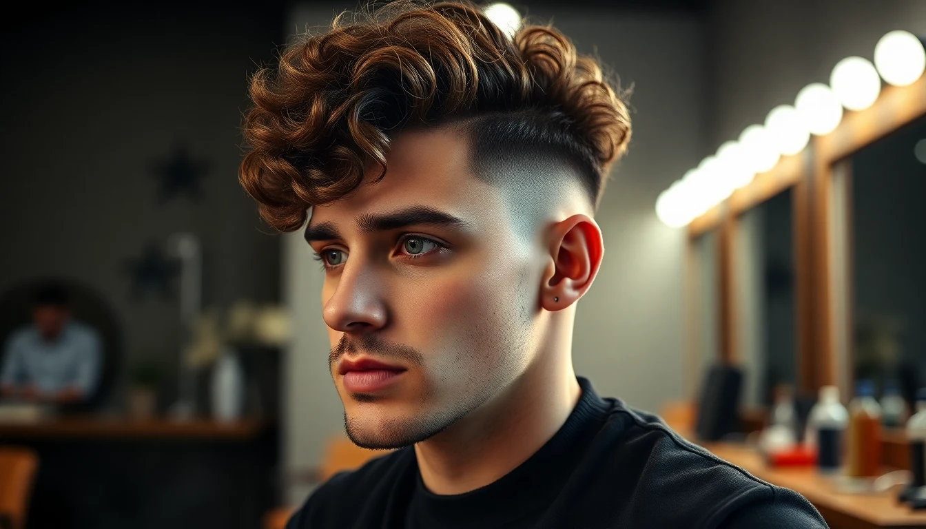 Curly Hair Fade: The Complete Guide to Styles, Cuts, and Maintenance — man with fresh fade haircut