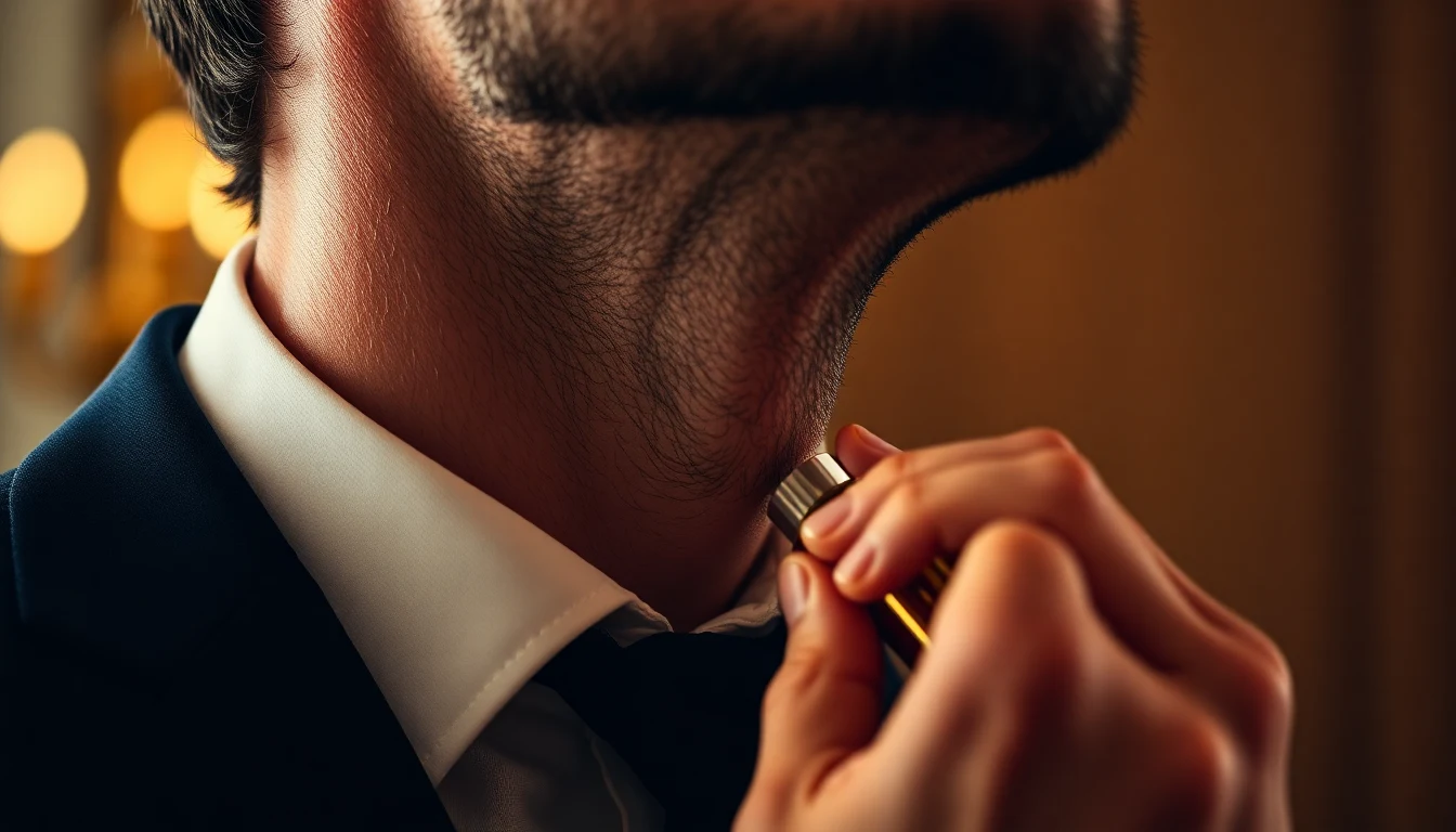 Does Cologne Expire? How to Tell If Yours Has Gone Bad — man applying cologne