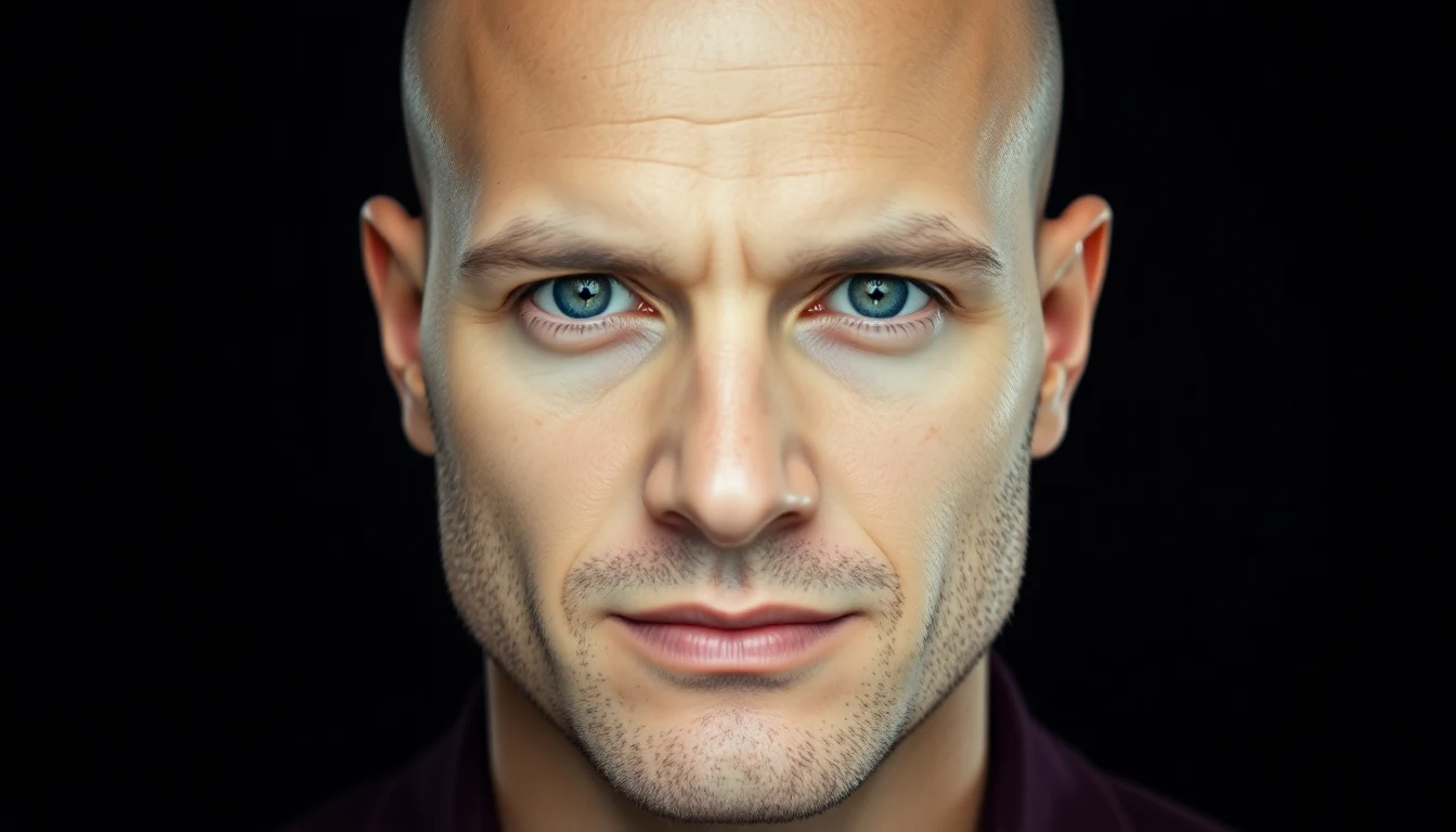 Does Shaving Your Head Make You Look Younger? — confident man with shaved bald head