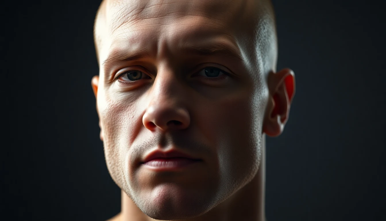 Does Shaving Your Head Make You Look Younger? — confident man with shaved bald head