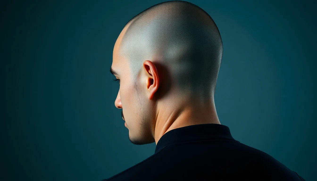 Does Shaving Your Head Make You Look Younger? — confident man with shaved bald head