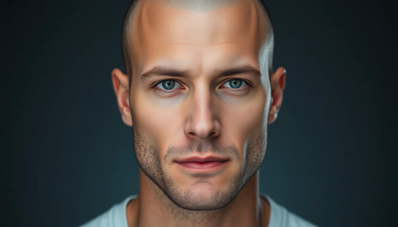 Does Shaving Your Head Make You Look Younger? — confident man with shaved bald head