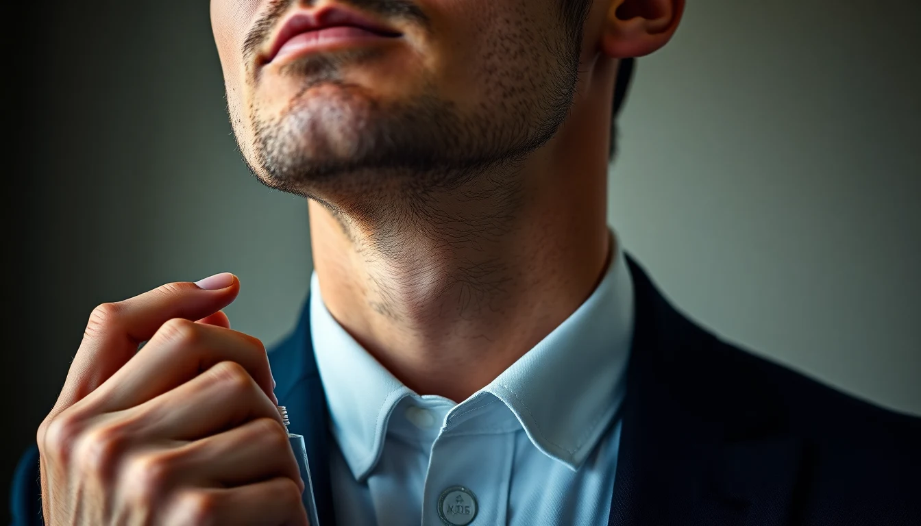 Fragrance-Free Skincare for Men: Why Your ‘Men’s Products’ Are Making You Worse — man applying cologne