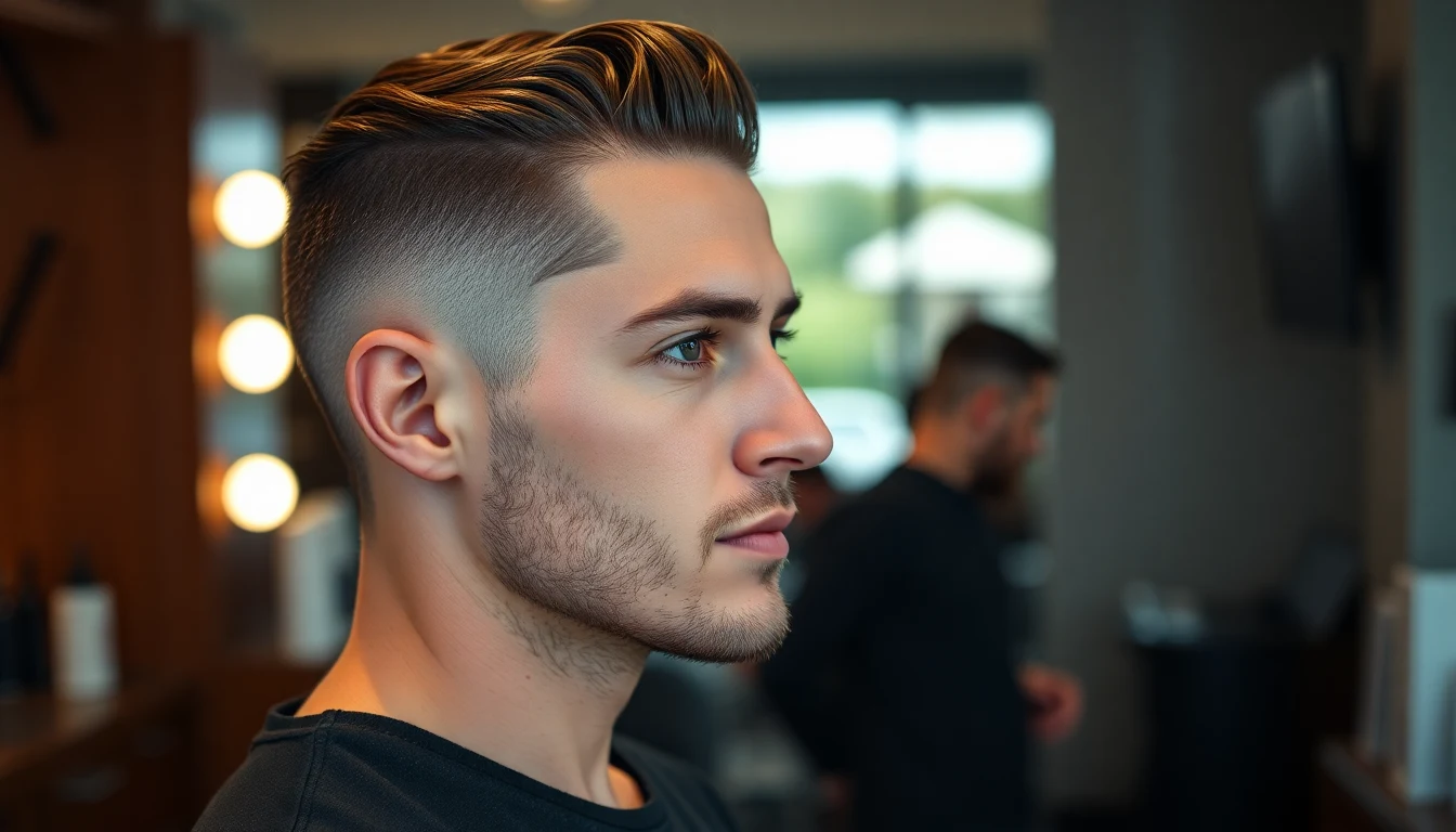 High Fade Haircut: Styles, Variations, and How to Get It Right — man with fresh fade haircut