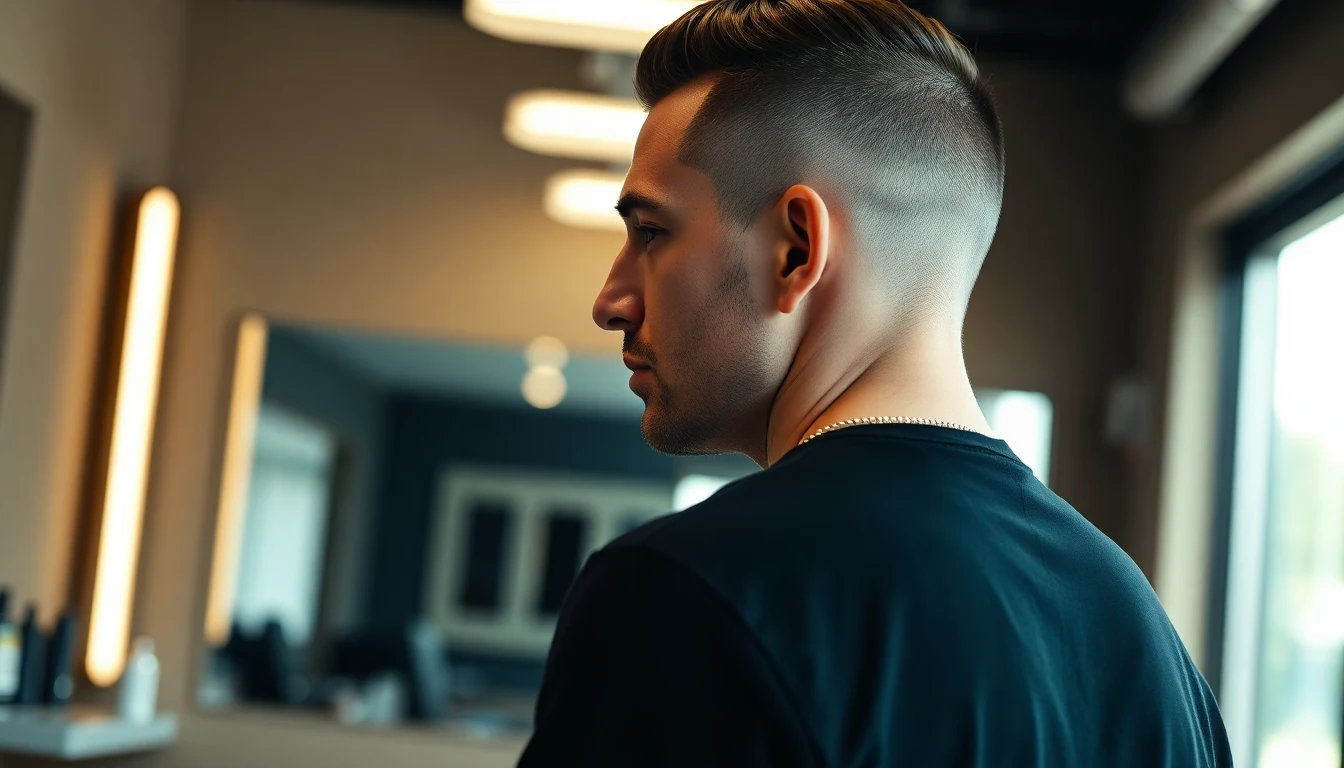 High Fade Haircut: Styles, Variations, and How to Get It Right — man with fresh fade haircut