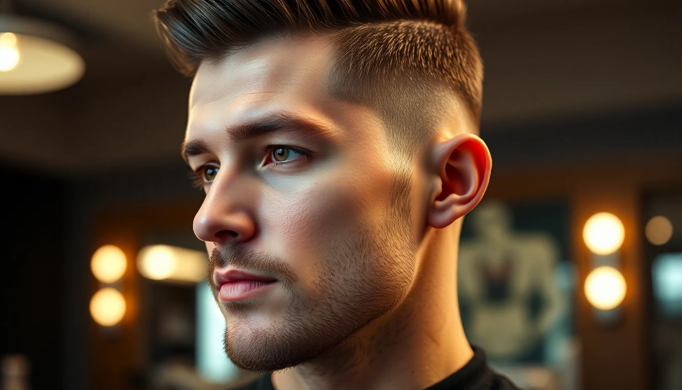 How Long Does a Fade Last? (And How to Extend It) — man with fresh fade haircut
