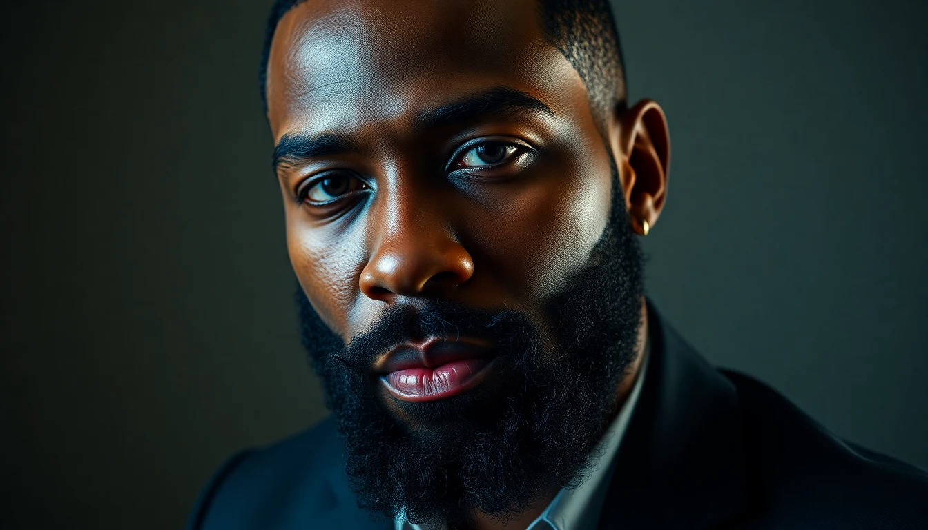 How Long Does Beard Dye Last? (Complete Guide) — man with dyed beard