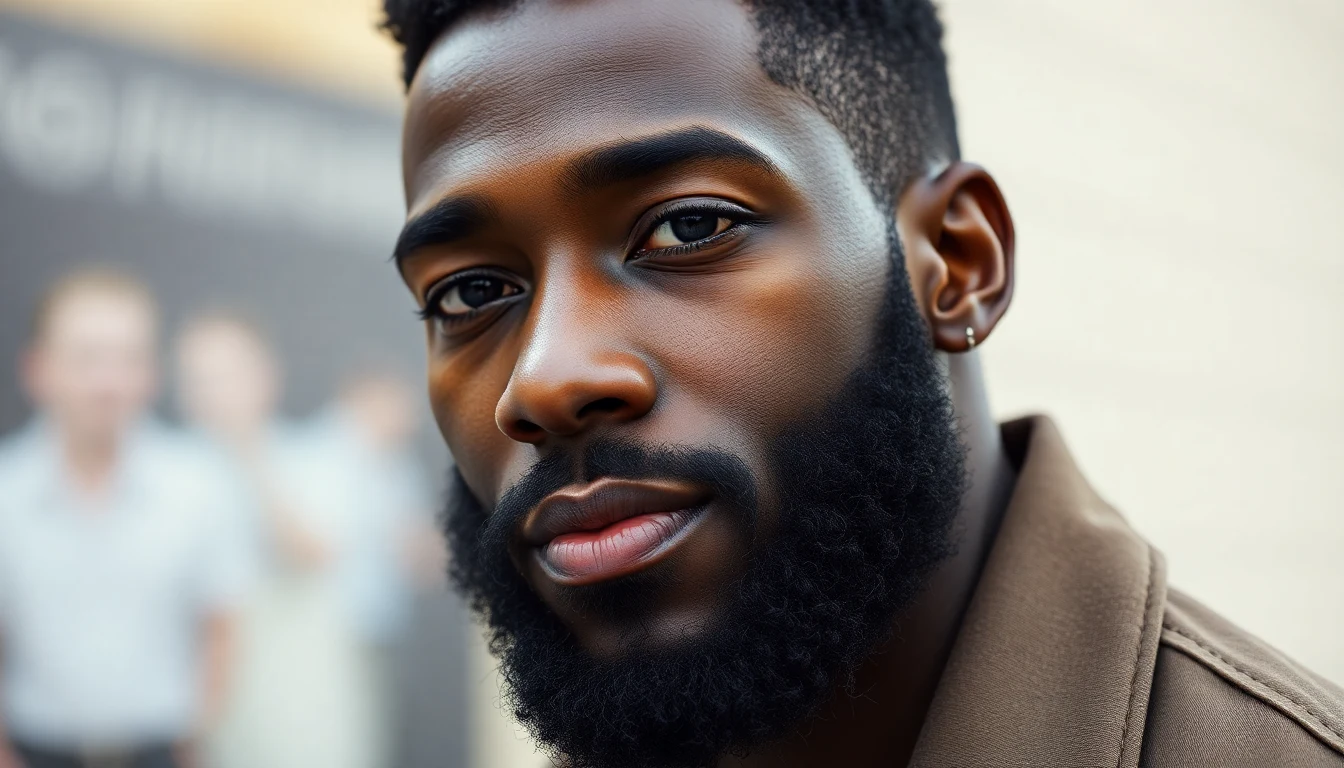 How Long Does Beard Dye Last? (Complete Guide) — man with dyed beard