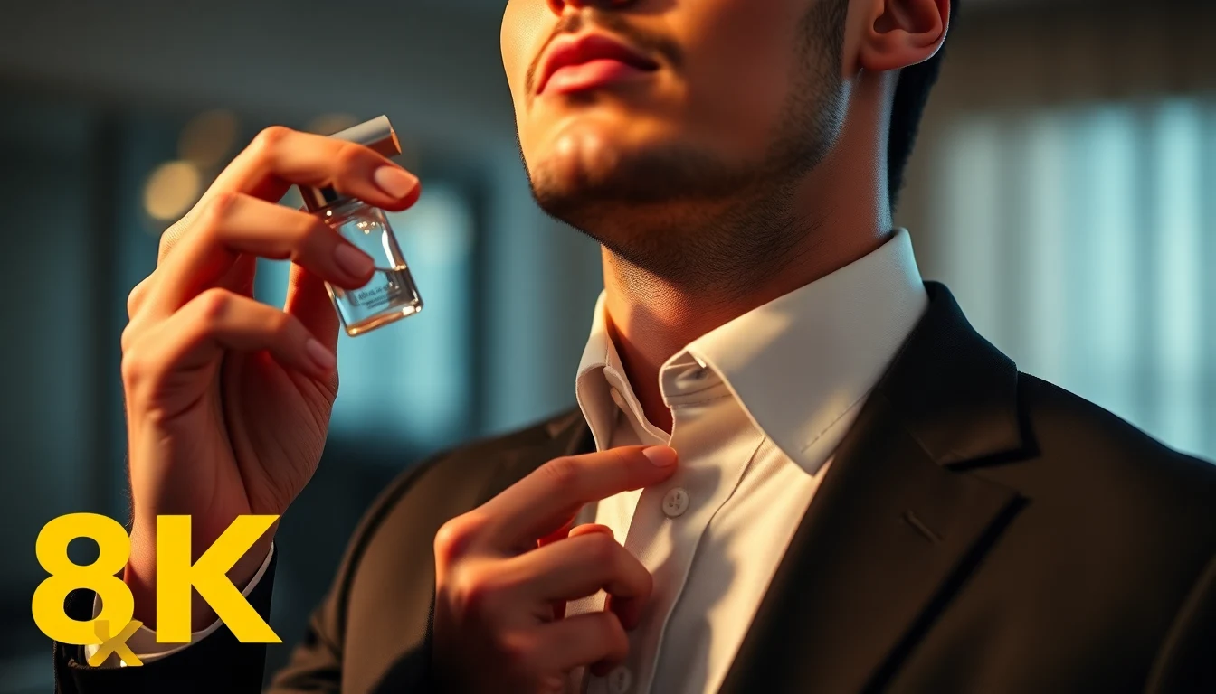 How Many Colognes Should a Man Have? — man applying cologne