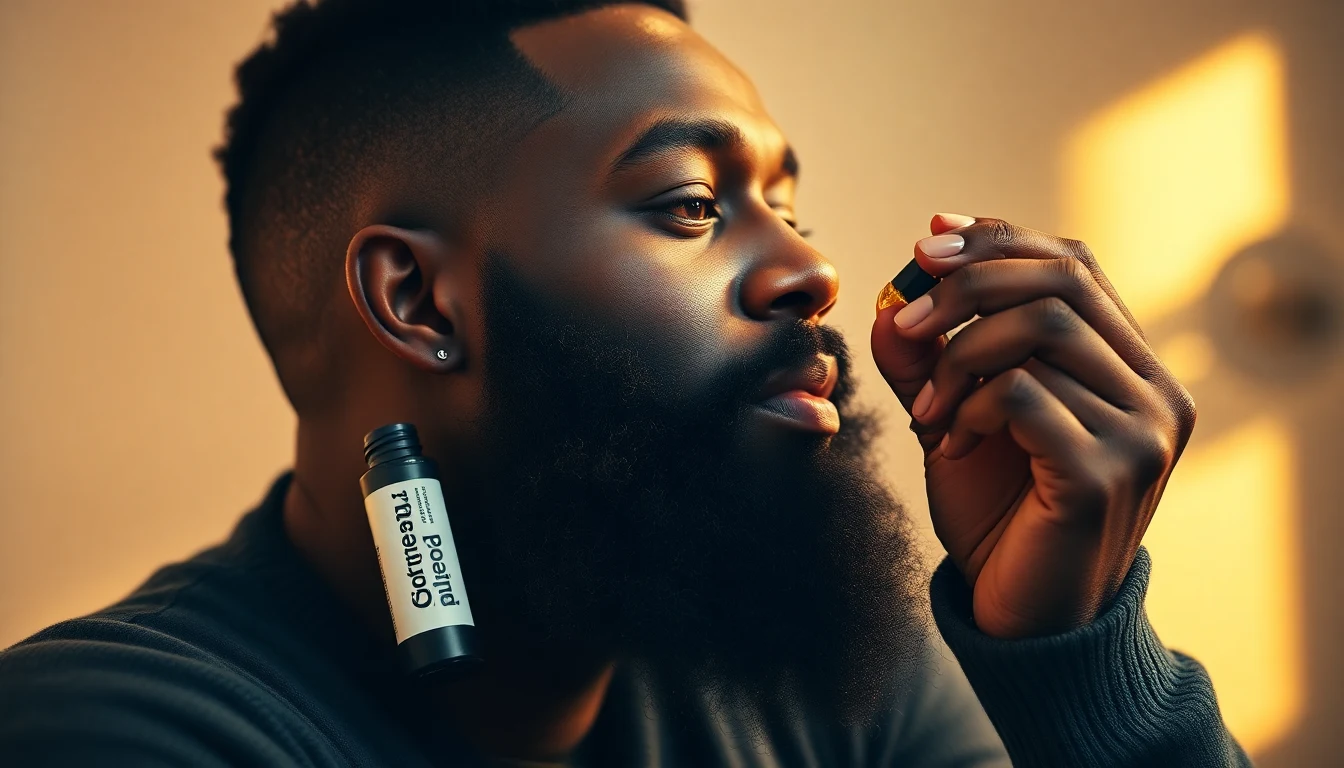 How Often Should You Wash Your Beard? — man applying beard oil to beard