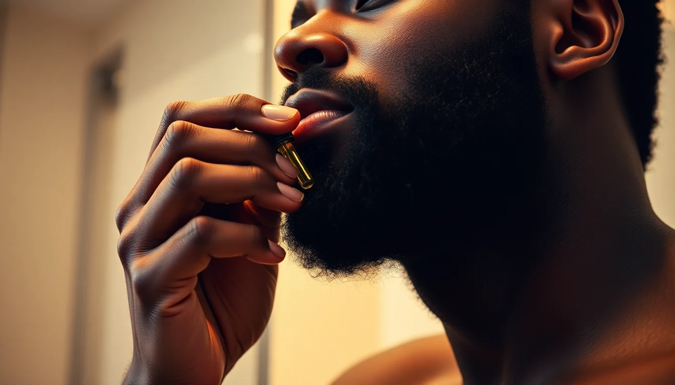 How Often Should You Wash Your Beard? — man applying beard oil to beard
