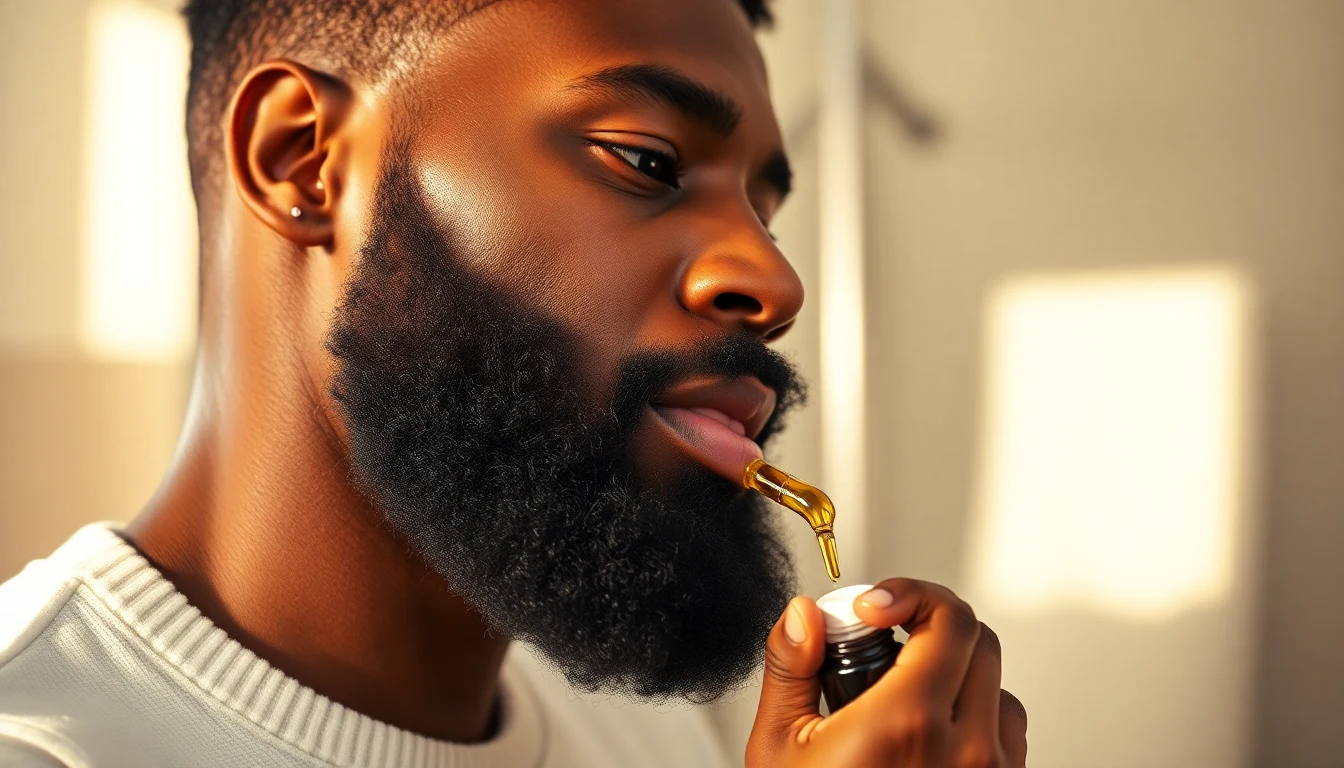 How Often Should You Wash Your Beard? — man applying beard oil to beard