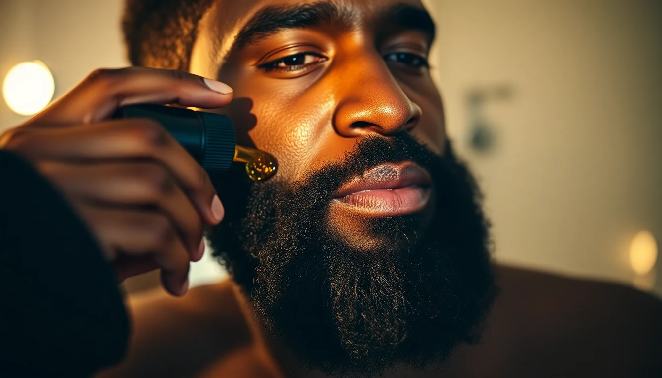 How Often Should You Wash Your Beard? — man applying beard oil to beard