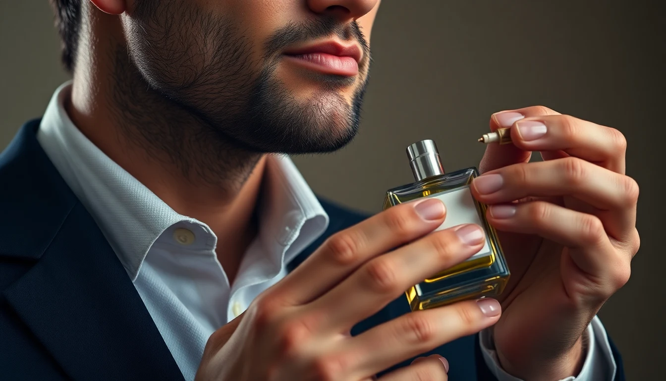 How to Apply Cologne: The Complete Guide to Smelling Great All Day — man applying cologne
