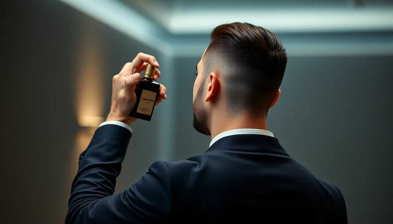 How to Apply Cologne: The Complete Guide to Smelling Great All Day — man applying cologne