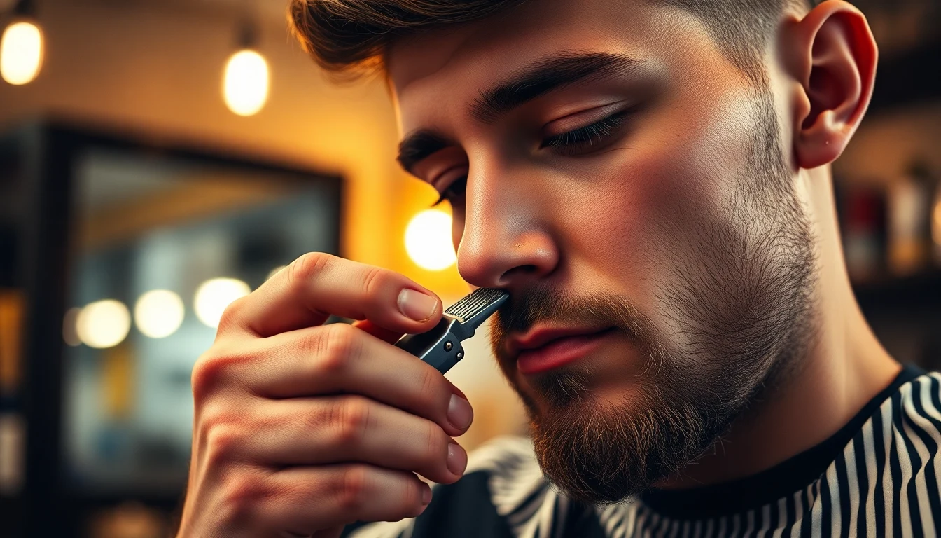 How to Clean Hair Clippers (Step-by-Step Guide) — barber maintaining hair clippers