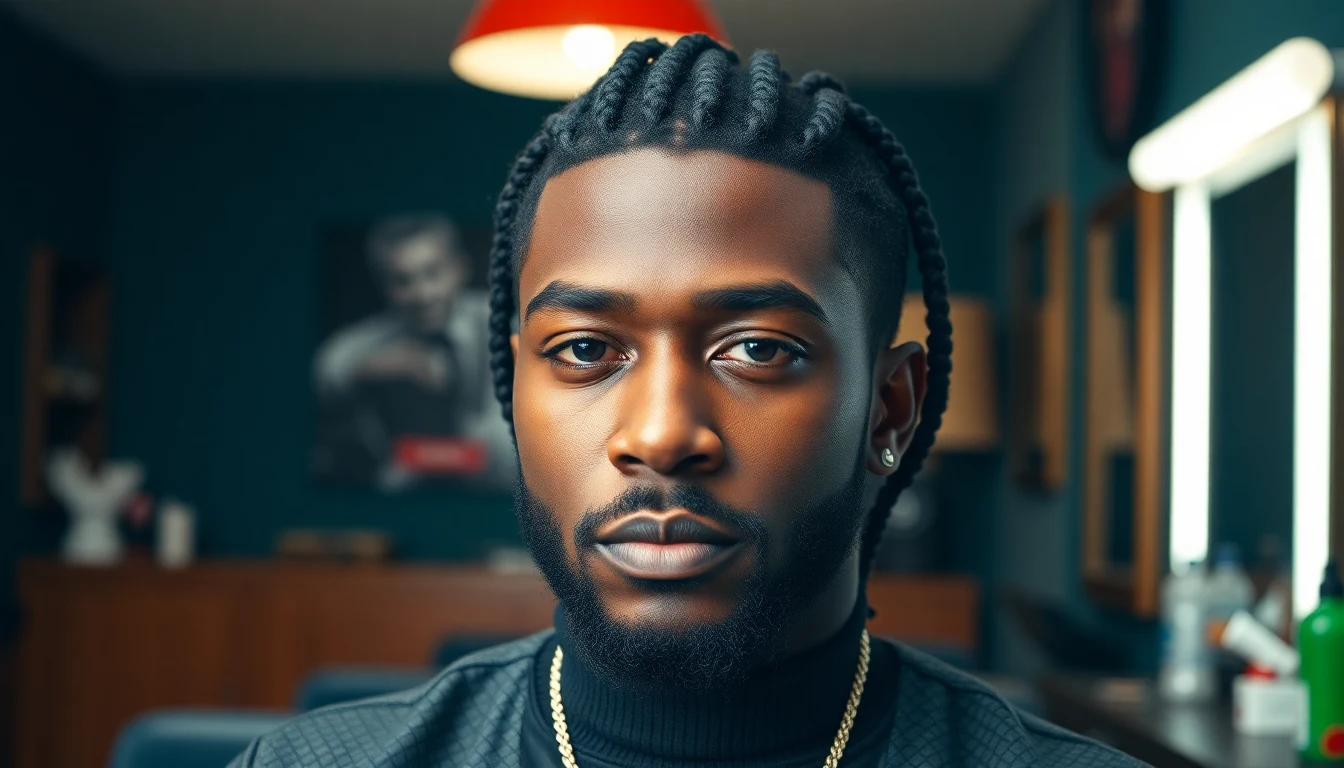 How to Do Cornrows: Step-by-Step Guide for Men — man with cornrows