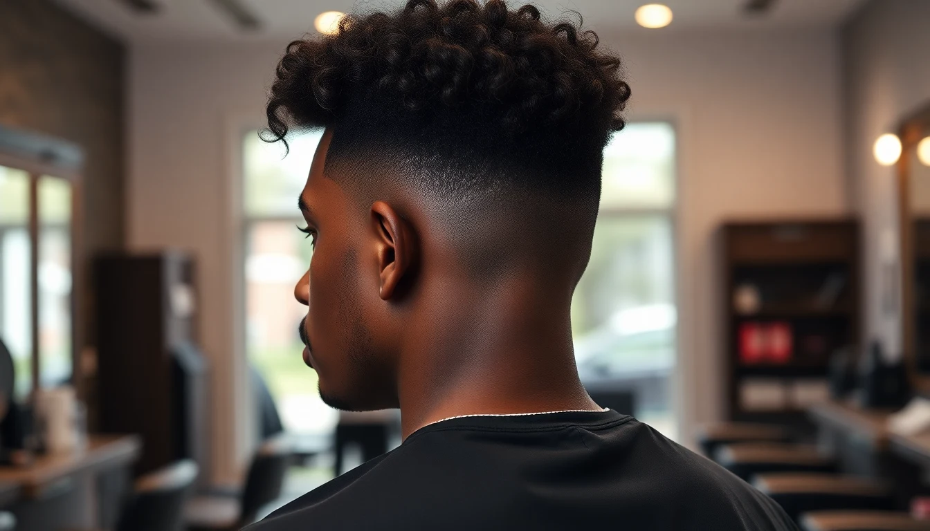 How to Get Curly Hair as a Black Male: Sponge, Twist-Out, and Product Methods — man with natural curly hair