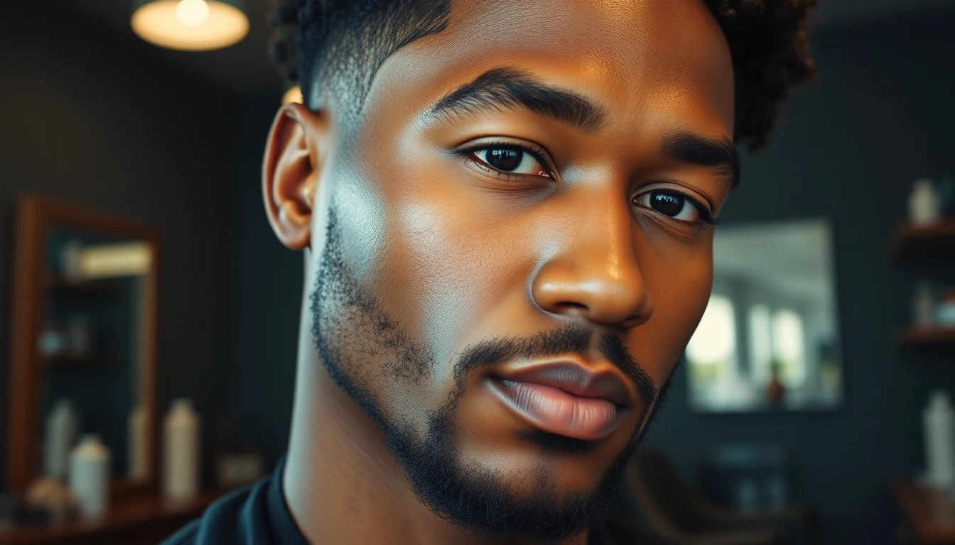 How to Get Curly Hair as a Black Male: Sponge, Twist-Out, and Product Methods — man with natural curly hair