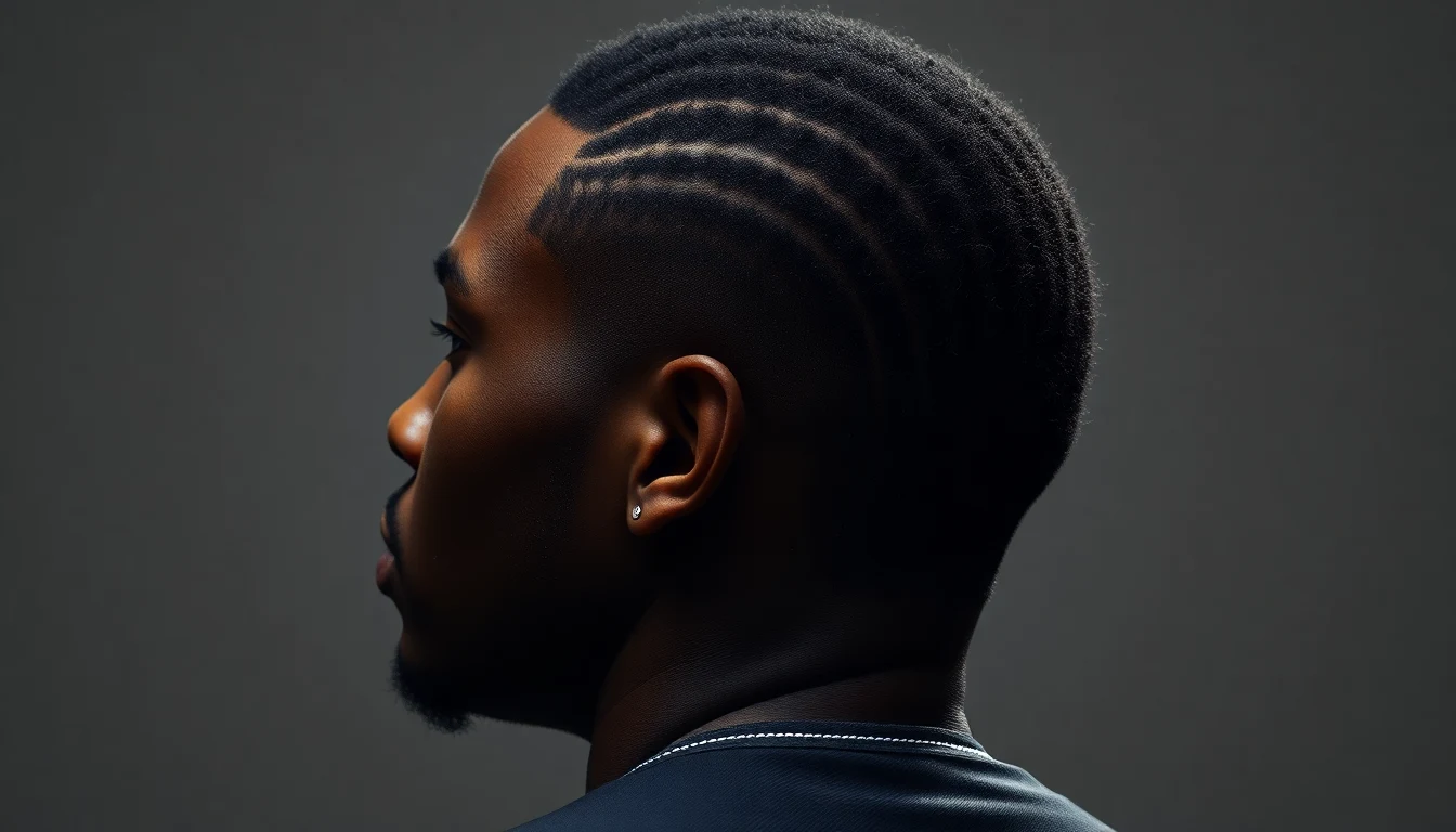 How to Get Deep Waves: Advanced Technique Guide — Black man with 360 waves hairstyle