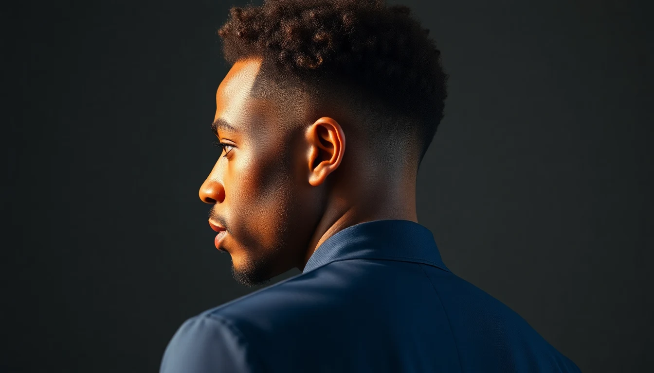 How to Grow 4C Hair: The Complete Men’s Guide to Length and Health — natural 4C hair portrait