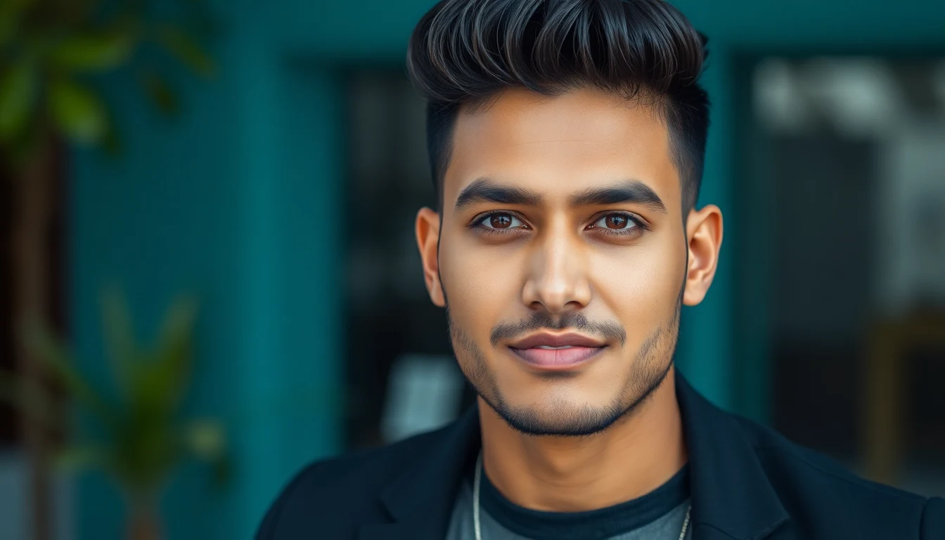 How to Grow a Beard Faster: Guide for South Asian Men — South Asian man with stylish haircut