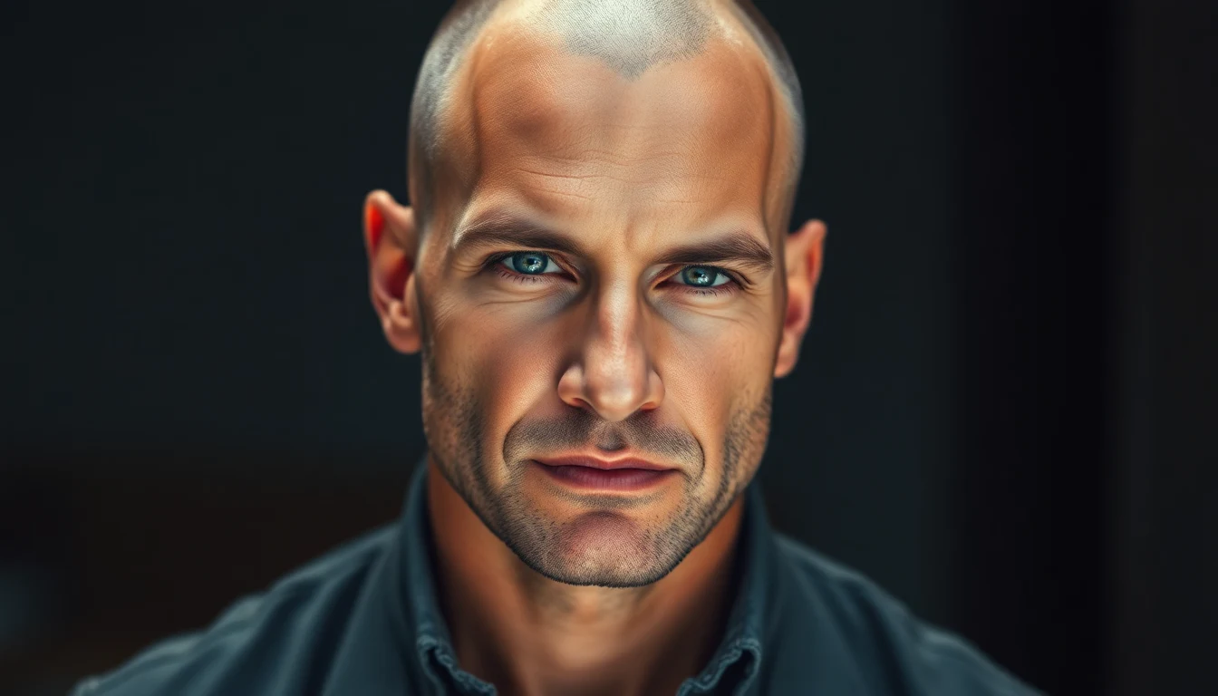 How to Keep a Bald Head Smooth: Daily Maintenance Guide — confident man with shaved bald head