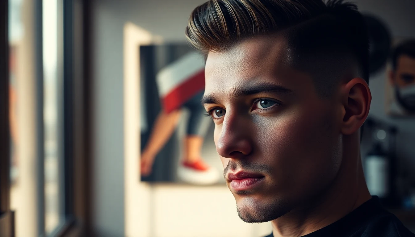 How to Maintain a Fade Between Haircuts — man with fresh fade haircut