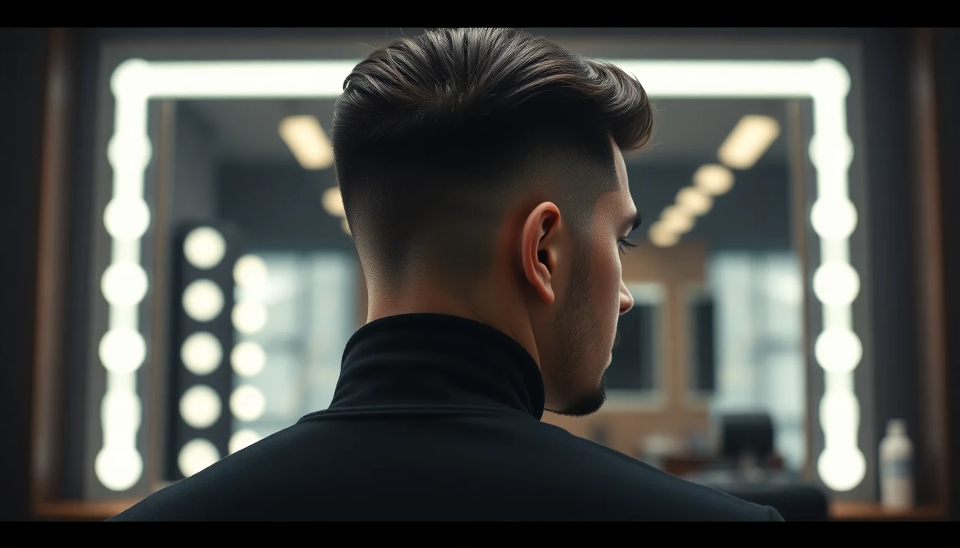 How to Maintain a Fade Between Haircuts — man with fresh fade haircut